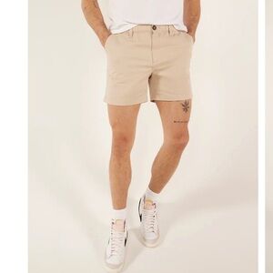 chubbies The Khakinators 5.5"' Originals Stretch Twill Short NWT